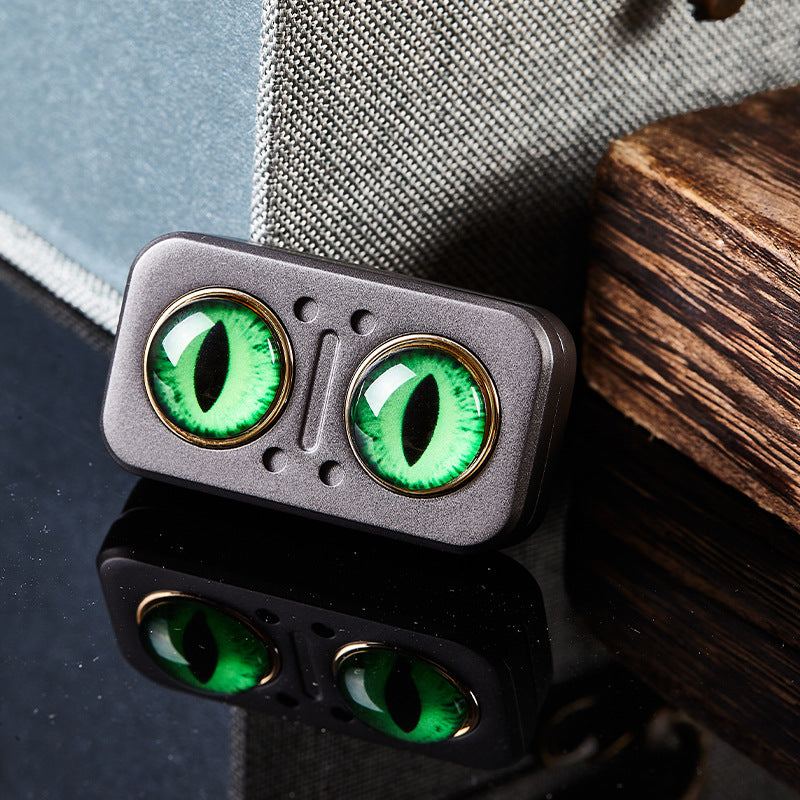 Owl Fidget Coin – 360° Magnetic Spinner