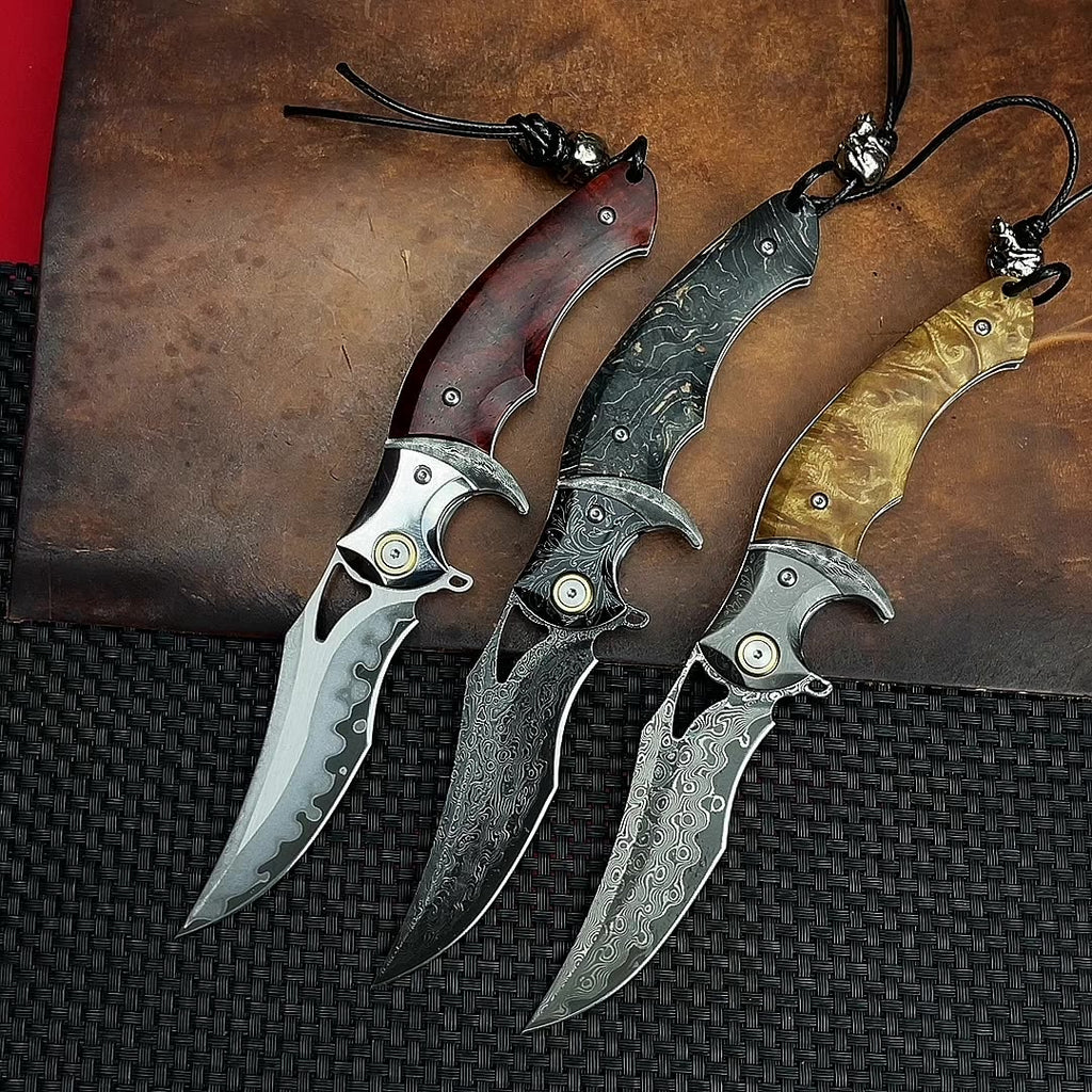 Shadowfang – VG10 Damascus Steel EDC Knife