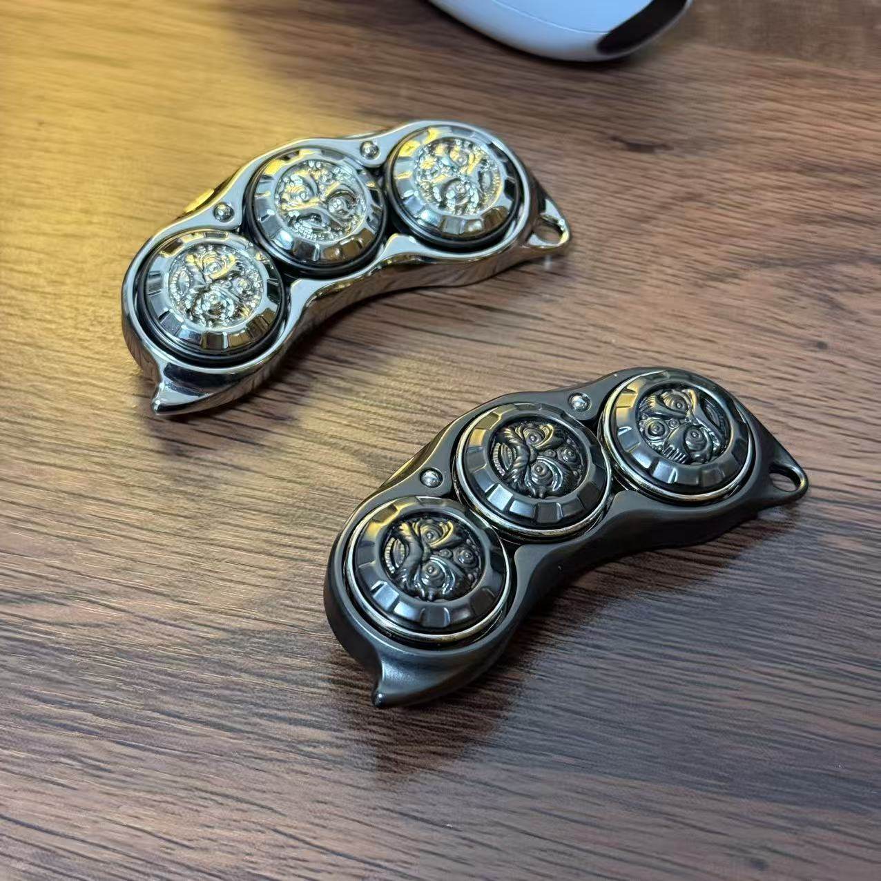 TriCore Pod – Precision All-Metal EDC Fidget Toy