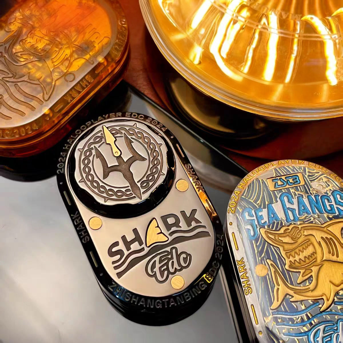 SharkPulse – Precision EDC Fidget Toy Stress Reliever