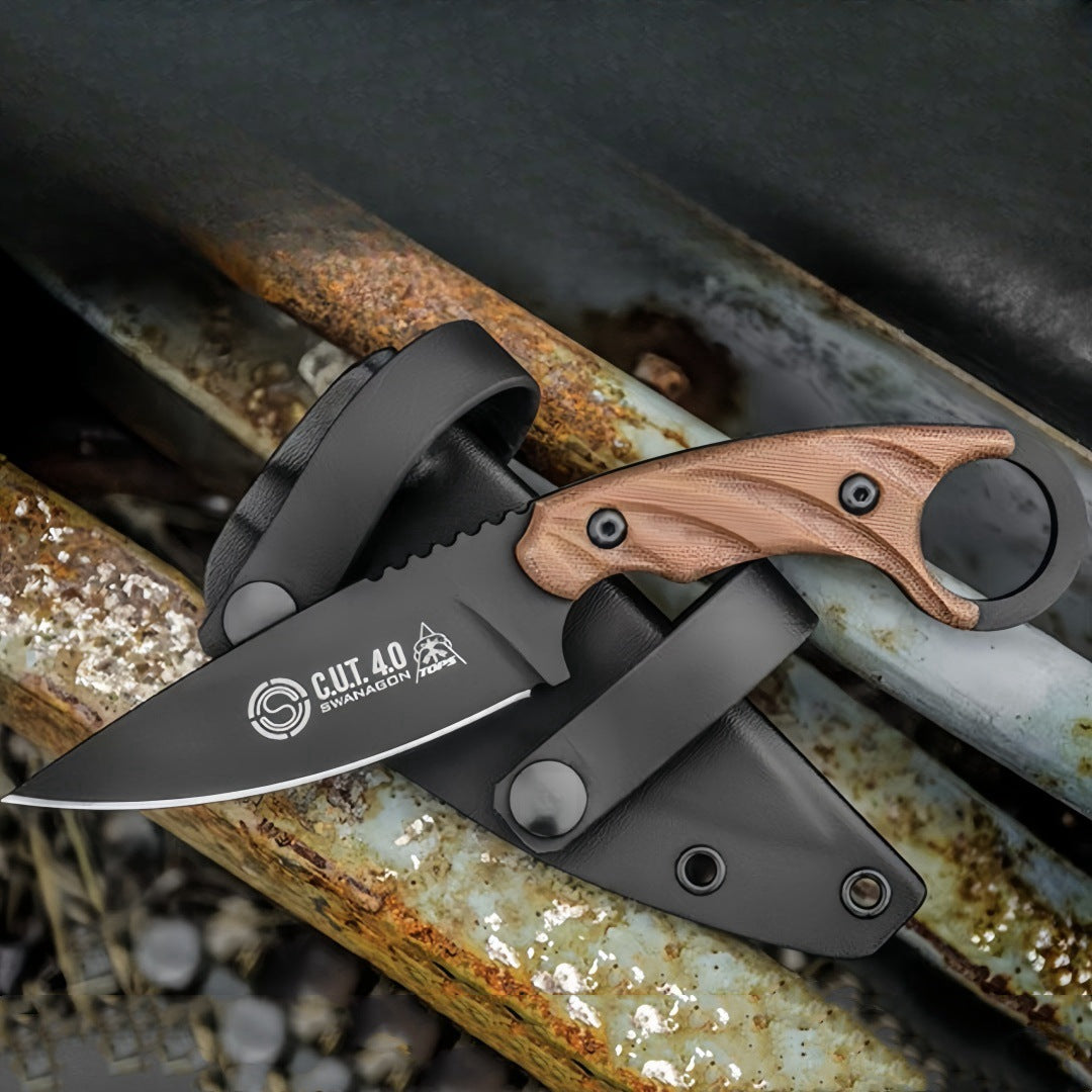 AshRidge – 1095 High-Carbon EDC Fixed Blade Knife