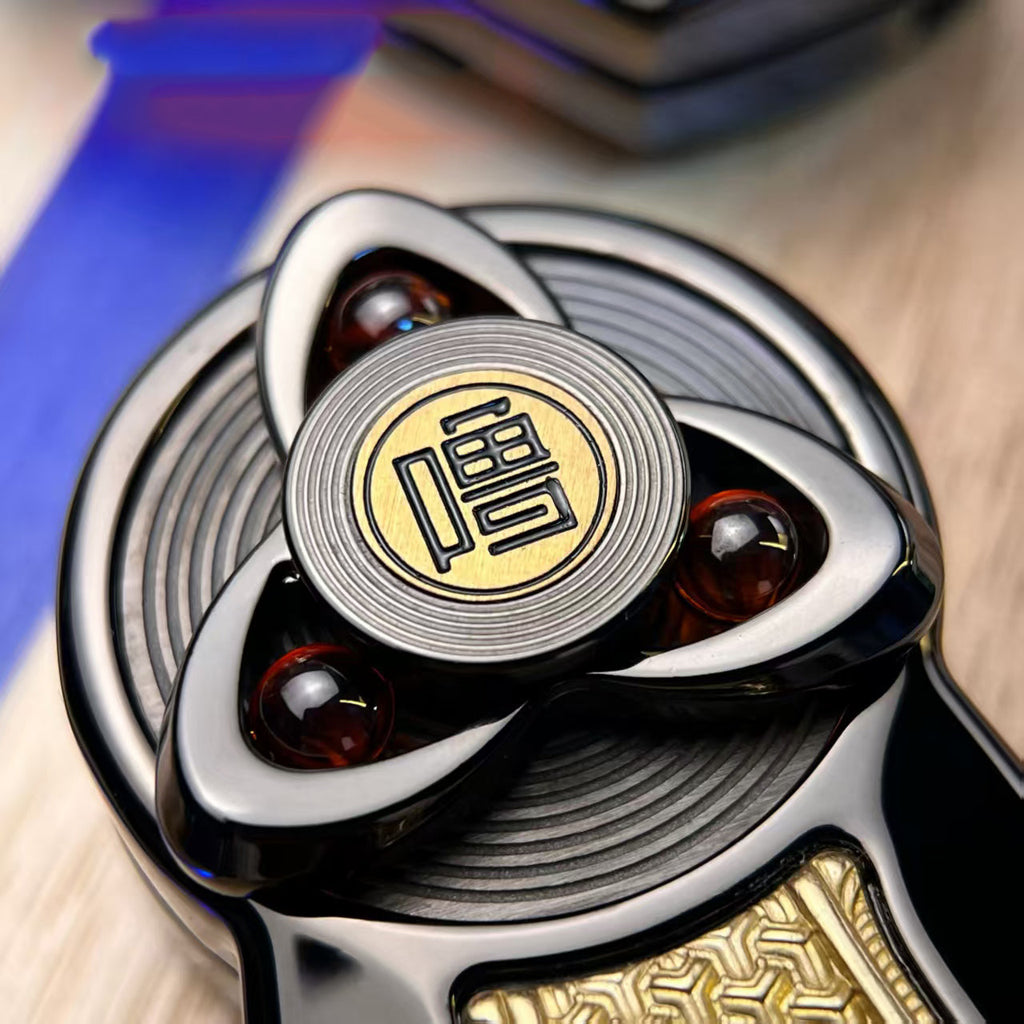 Arthur Tang's Rhythmic EDC Finger Push Toy with Snap