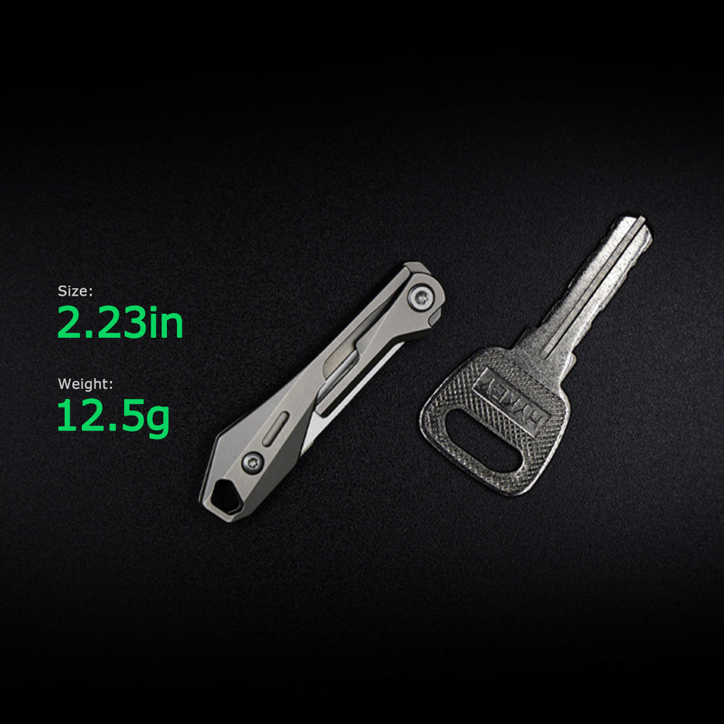 BladeNex: Titanium Micro Folding Scalpel Knife for EDC