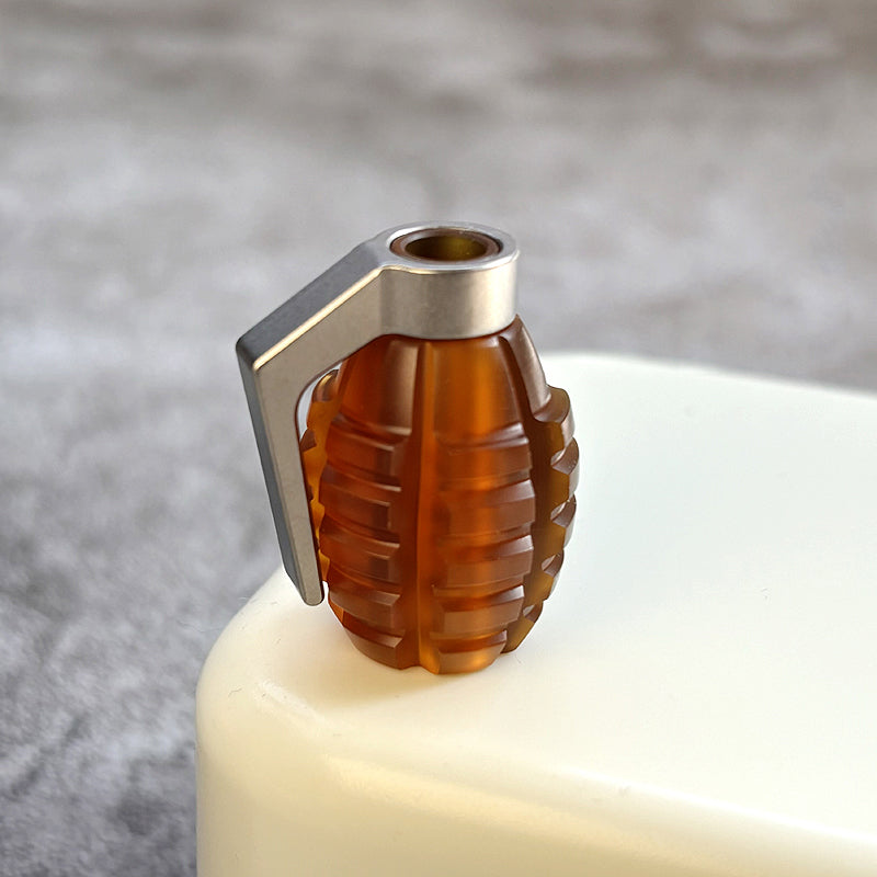 ADD ONS : Hand Grenade Titanium Knife Pendant