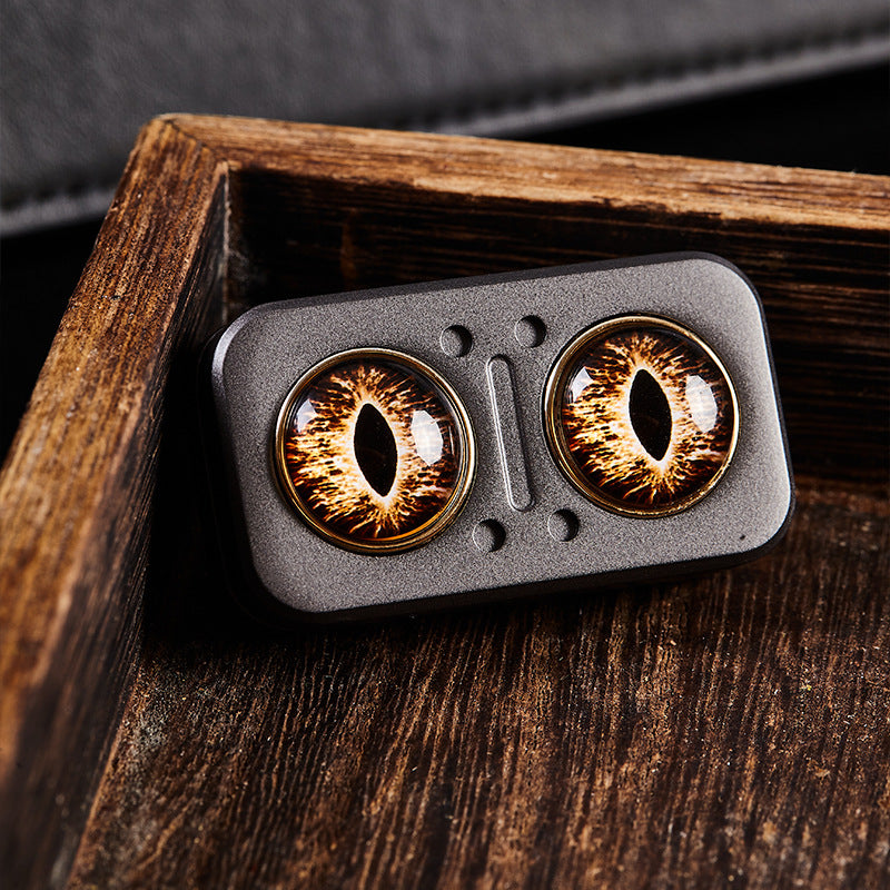 Owl Fidget Coin – 360° Magnetic Spinner