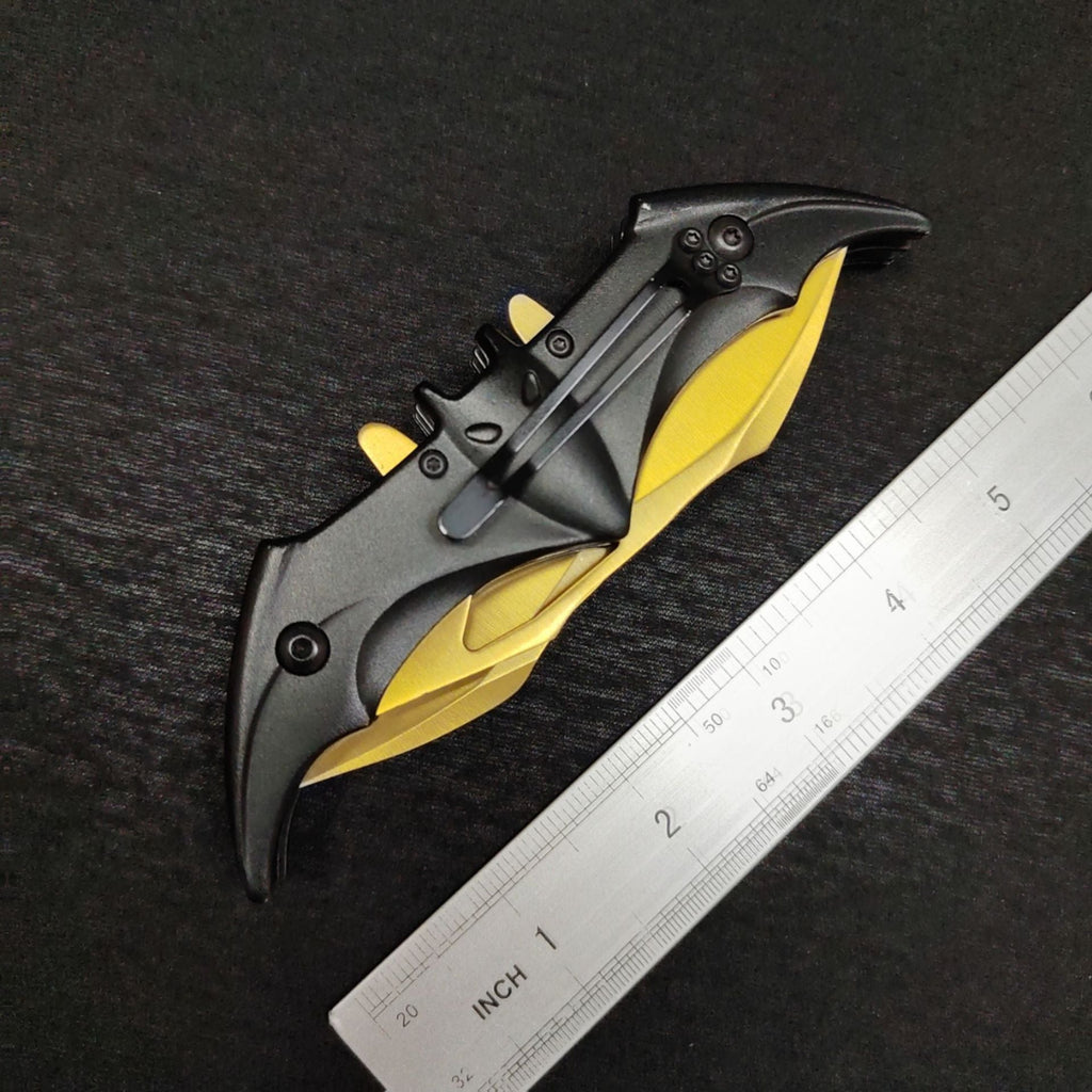 The Bat: 3cr13 Stainless Steel Double-sided Folding Knife