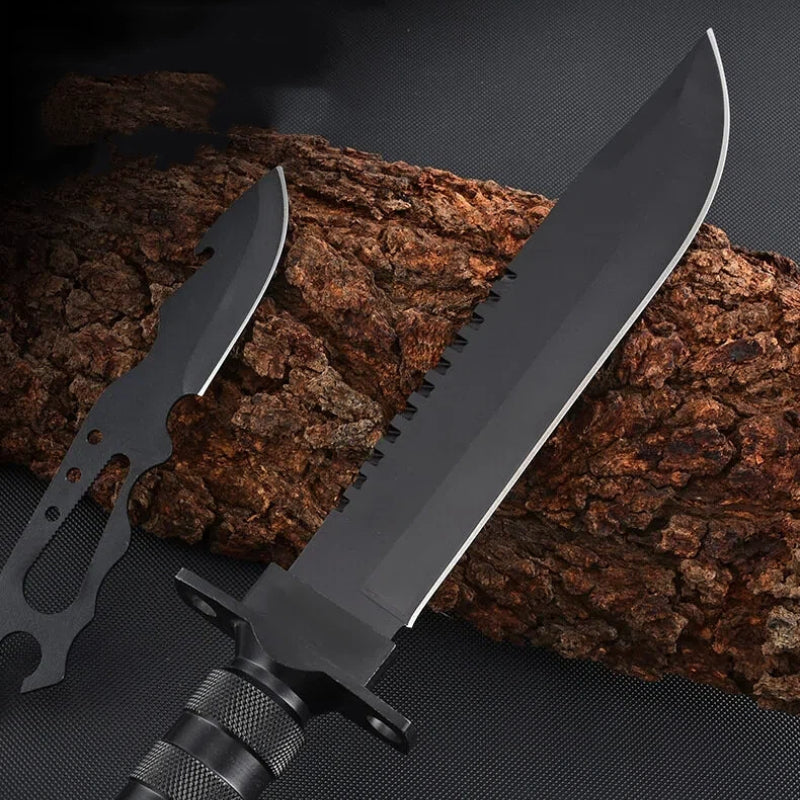JungleKing – 8Cr19MoV Full-Tang EDC Fixed Blade Knife