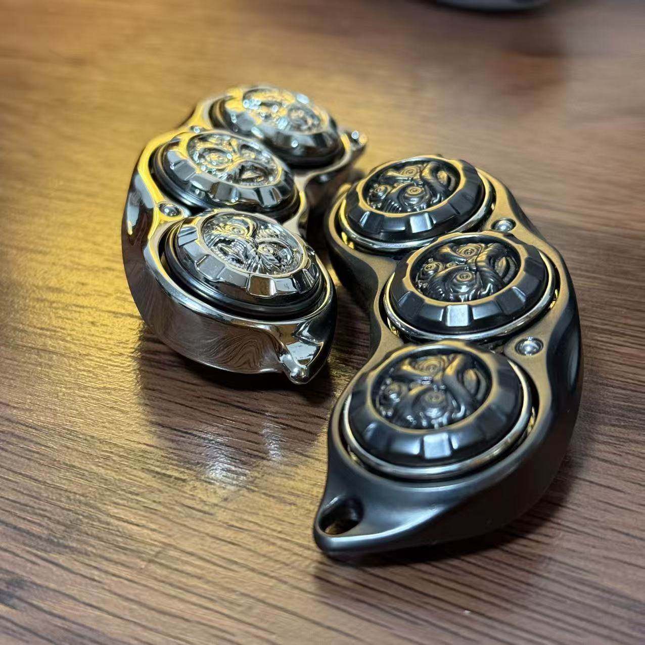 TriCore Pod – Precision All-Metal EDC Fidget Toy