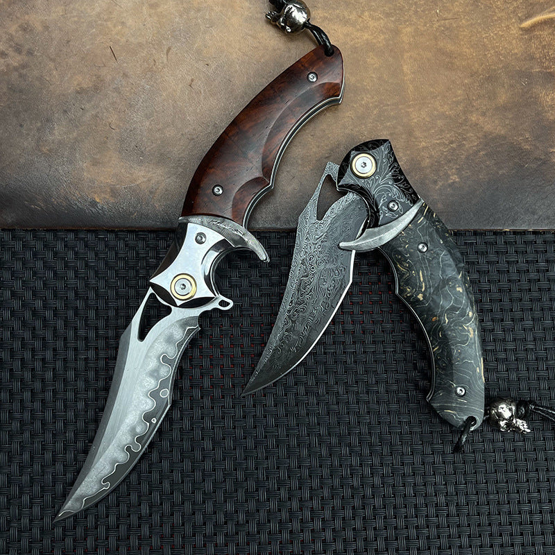 Shadowfang – VG10 Damascus Steel EDC Knife