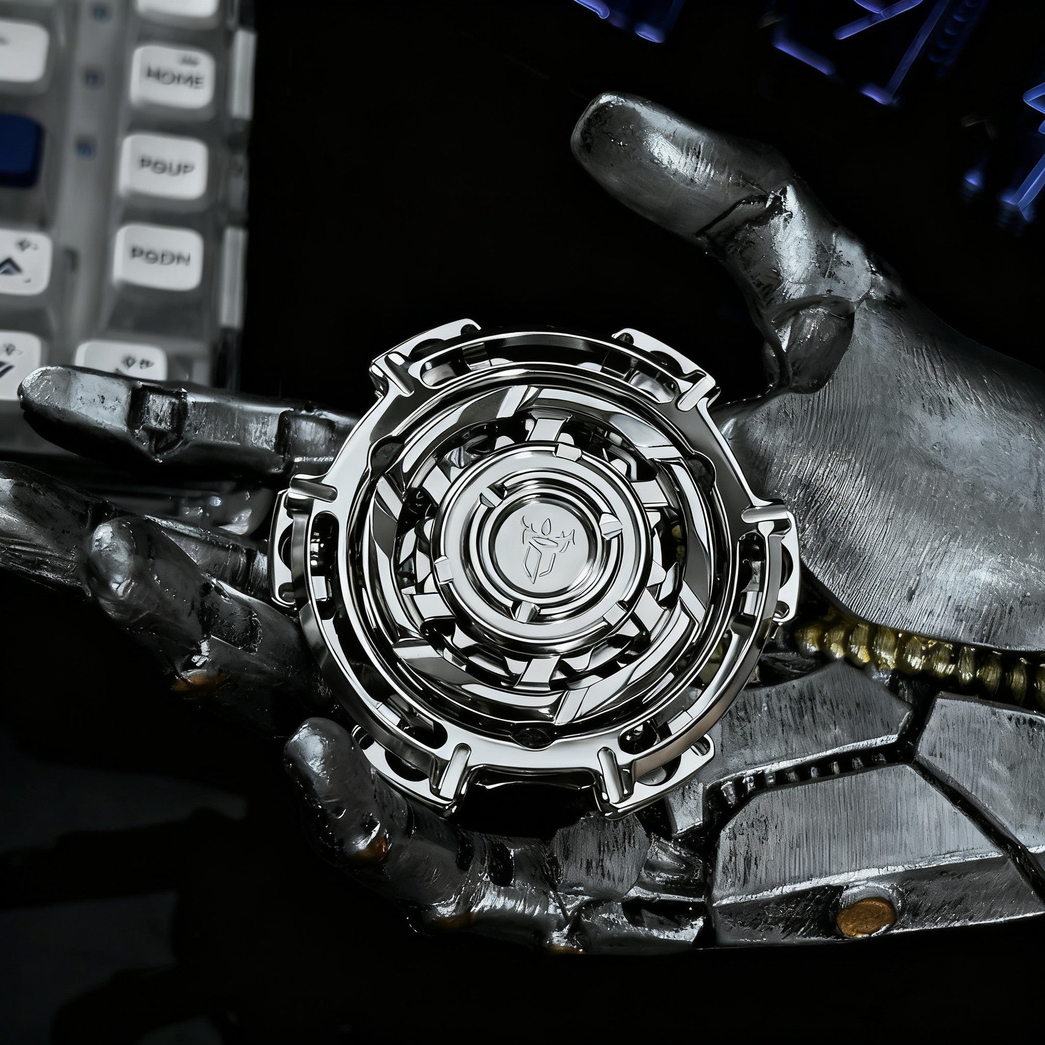 Helixforge – Stainless Steel EDC Fidget Spinner