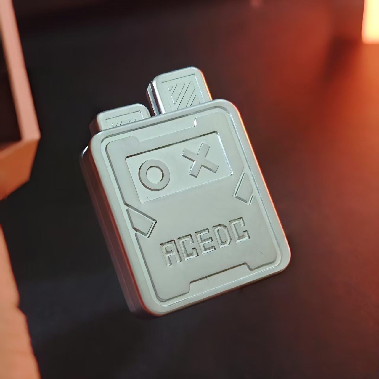 Bunny Slider EDC Toy:Typewriter-like Tactile Clicks Perpetual Spin