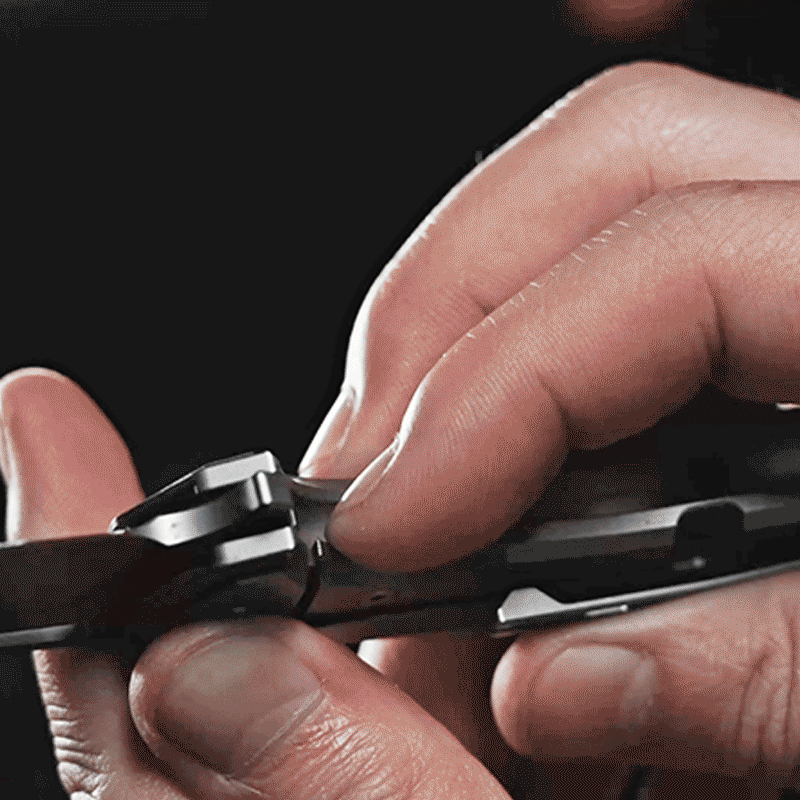 The Cicada Knife: Ti Handle with M390 Blade EDC Knife