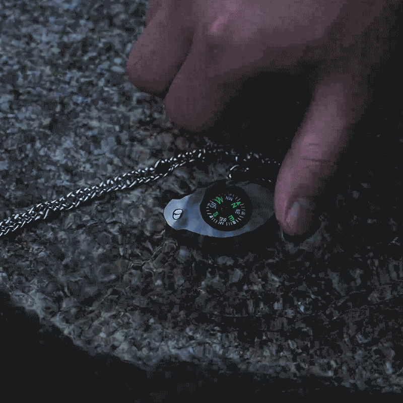 The Polar Pupil: Multi-Tool with Compass and Folding Loupe