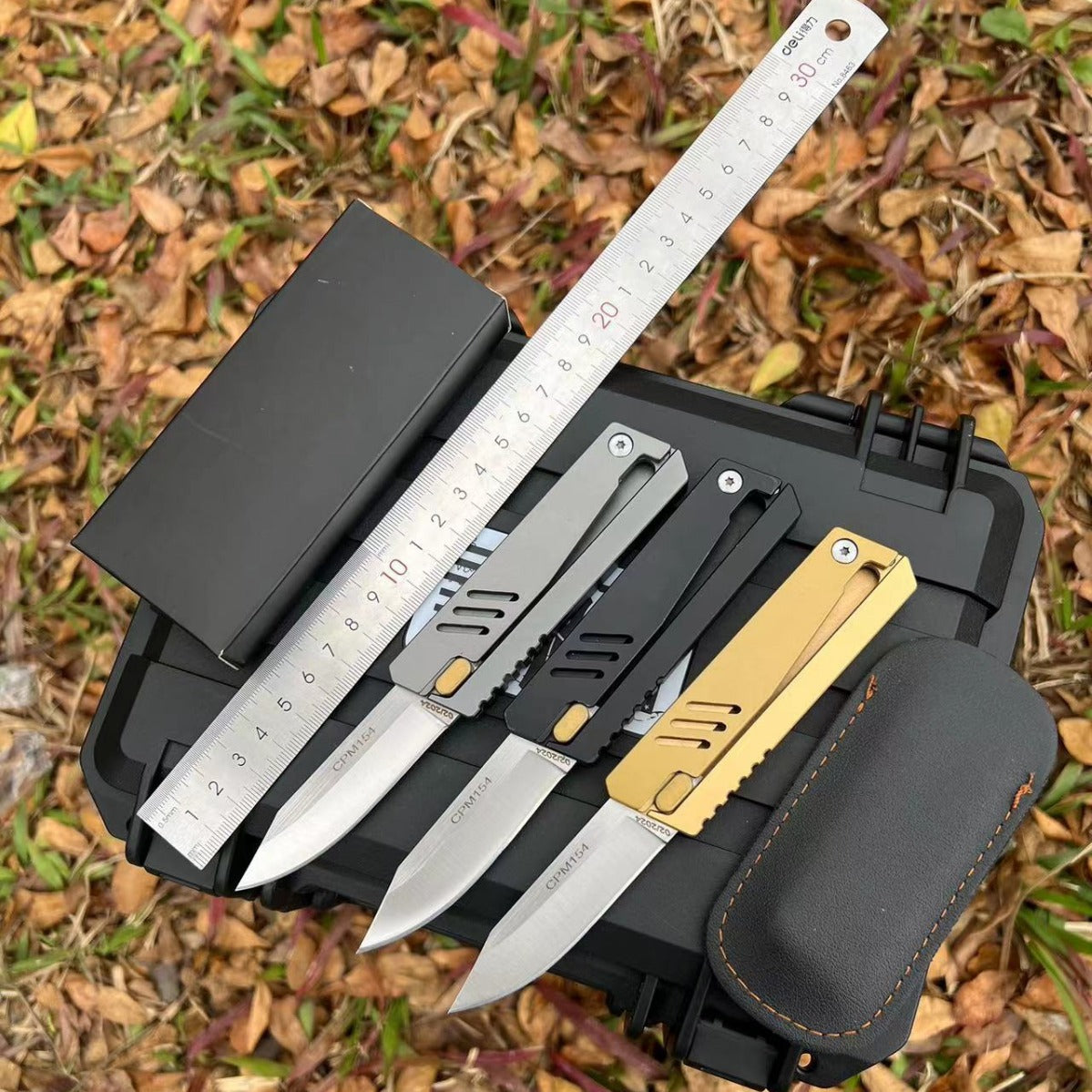 Lightning-Fast Gravity Knife – Al Alloy EDC Blade with One-Hand Opening