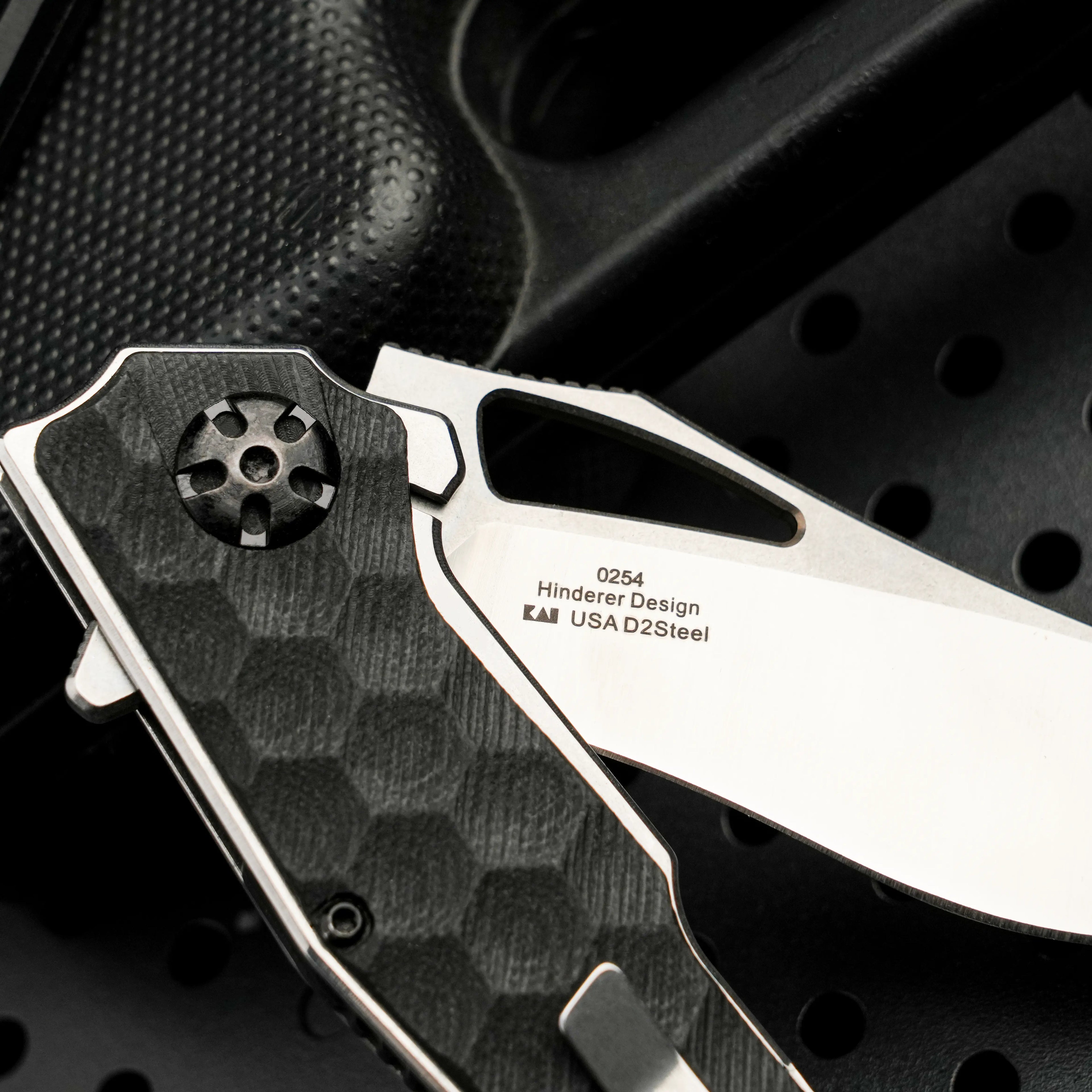 HexGrip G10 Folding Knife – 5Cr Stainless Steel EDC Flipper | Outdoor, Camping & Everyday Carry