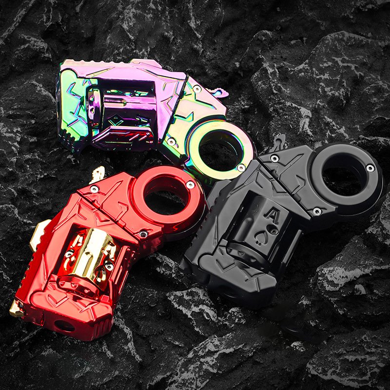 Nano-Fission:Alloy Multi-Fun Launcher Eject, Spin & Relieve Fidget Toy