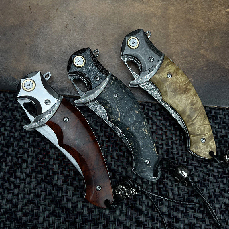 Shadowfang – VG10 Damascus Steel EDC Knife