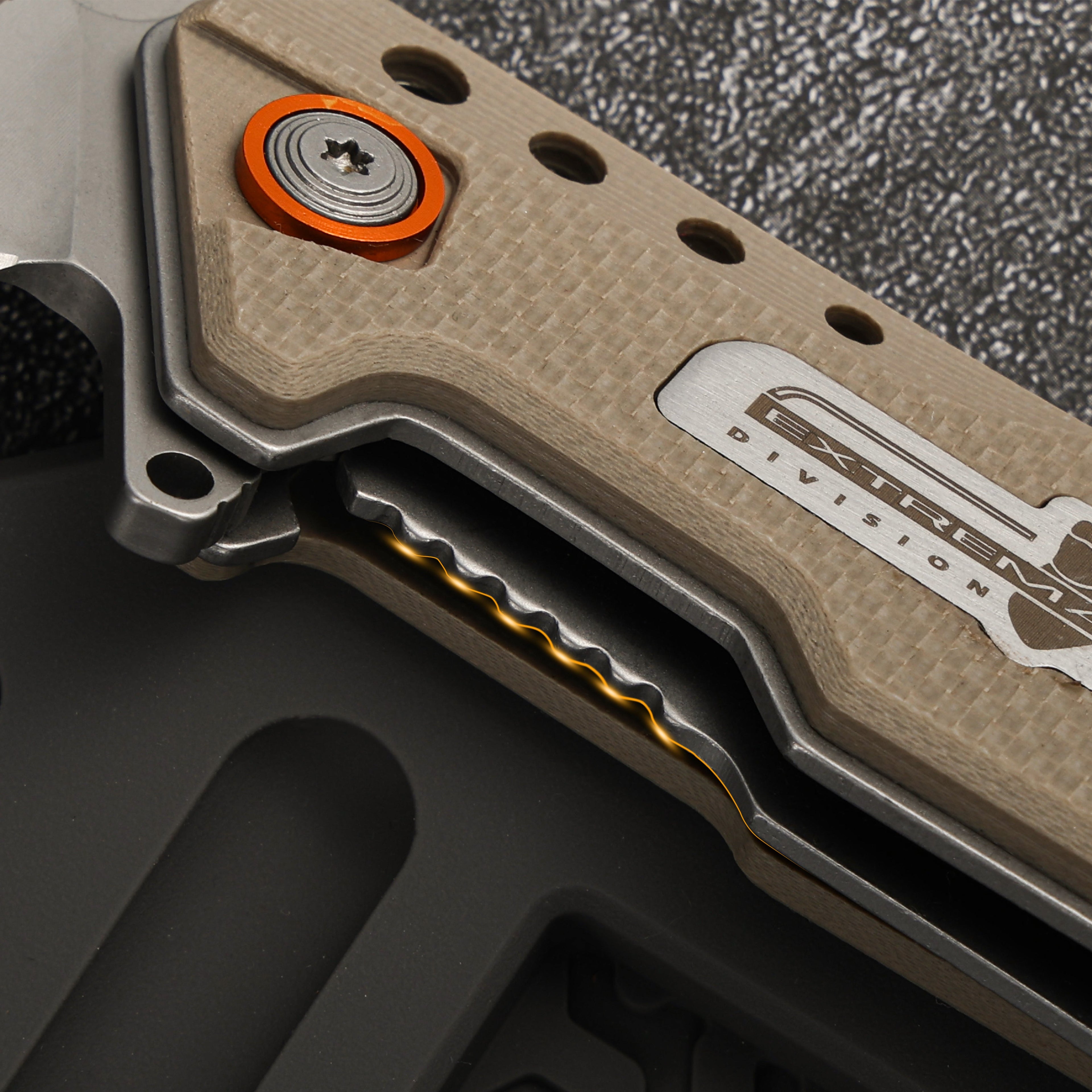 RaptorClaw G10 Tactical Folding Knife – EDC Survival Blade