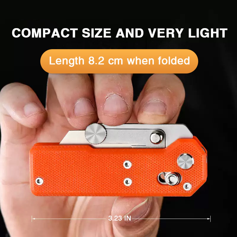 The ViperSlide: Heavy-Duty Multifunctional Folding Utility Knife