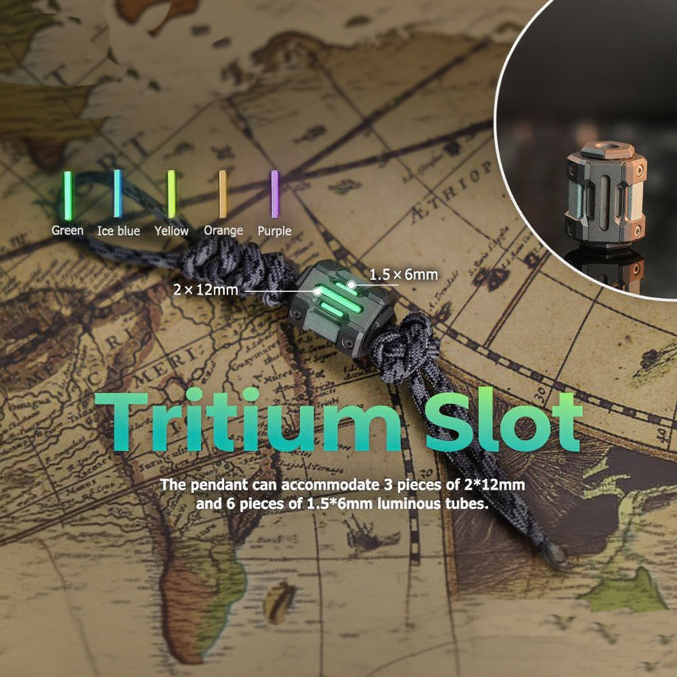 TiSpinx: Titanium Pendant That Redefines EDC