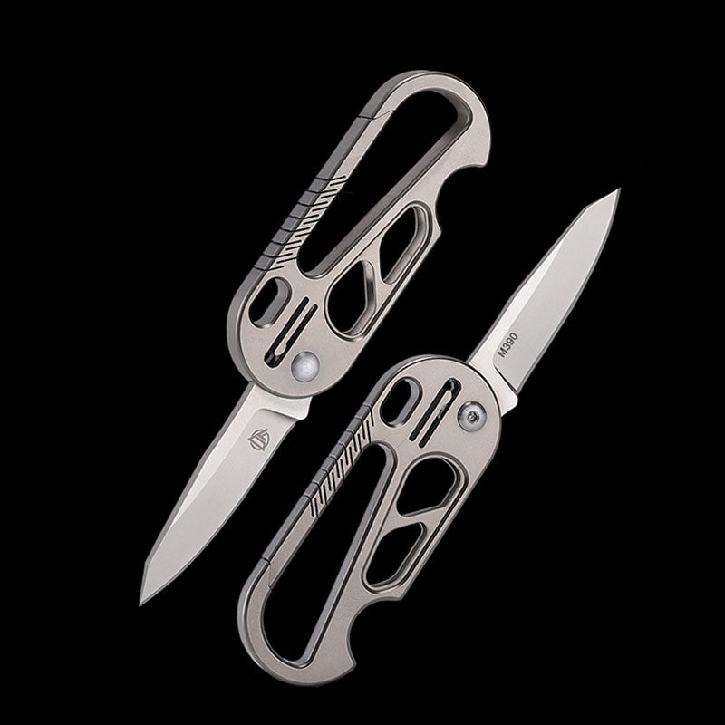 EdgeKey: Titanium Multi-Function Keychain Knife