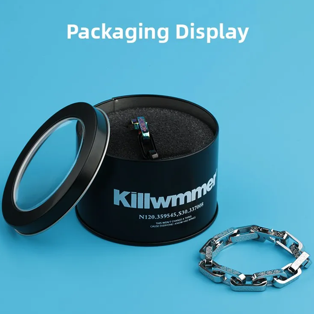 FloraLink Chains - Unisex Modern Titan Link Bracelet