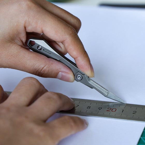 BladeNex: Titanium Micro Folding Scalpel Knife for EDC