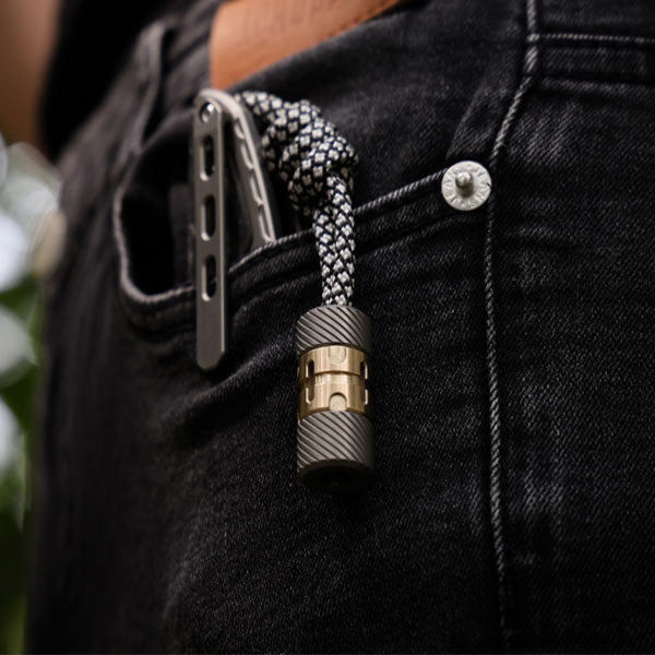 The ScrewMaster: Titanium Multifunctional EDC Pendant