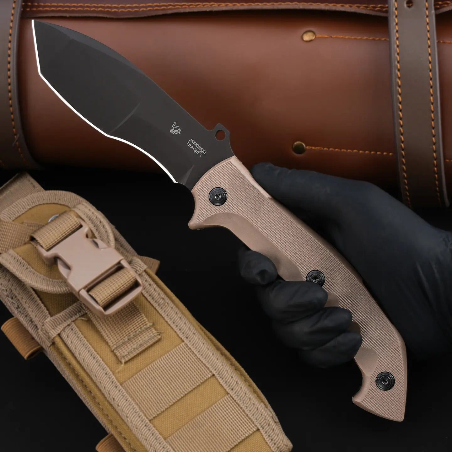 FoxRanger N690 Tactical Folding Knife – Outdoor Survival & Rescue Blade