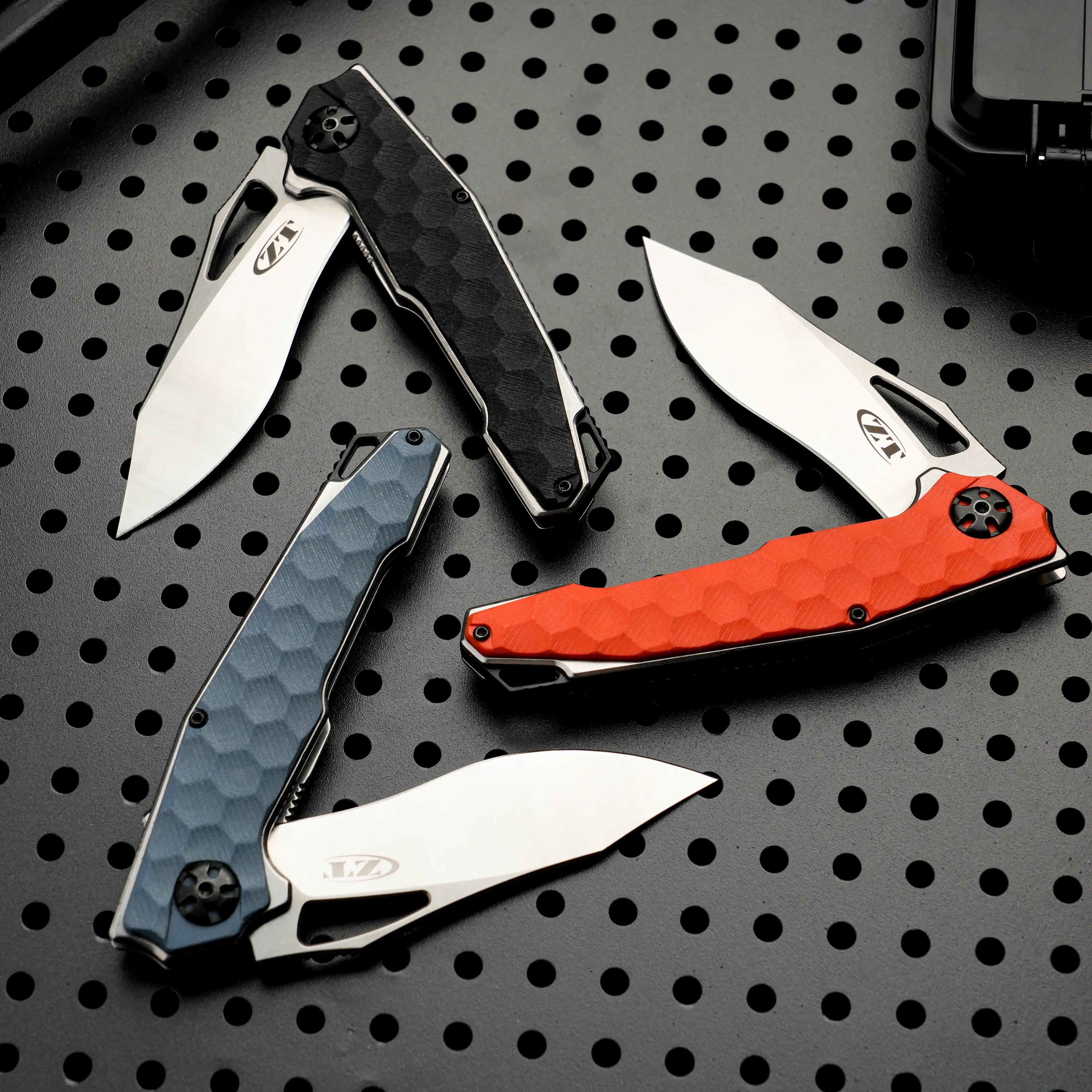 HexGrip G10 Folding Knife – 5Cr Stainless Steel EDC Flipper | Outdoor, Camping & Everyday Carry