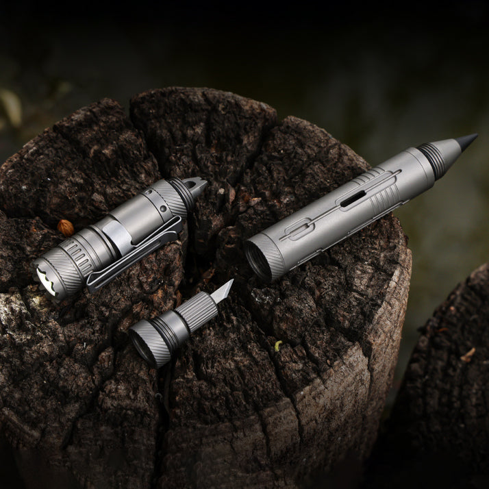 The CoreLite - 6-in-1 Modular Titanium Multitool Pen