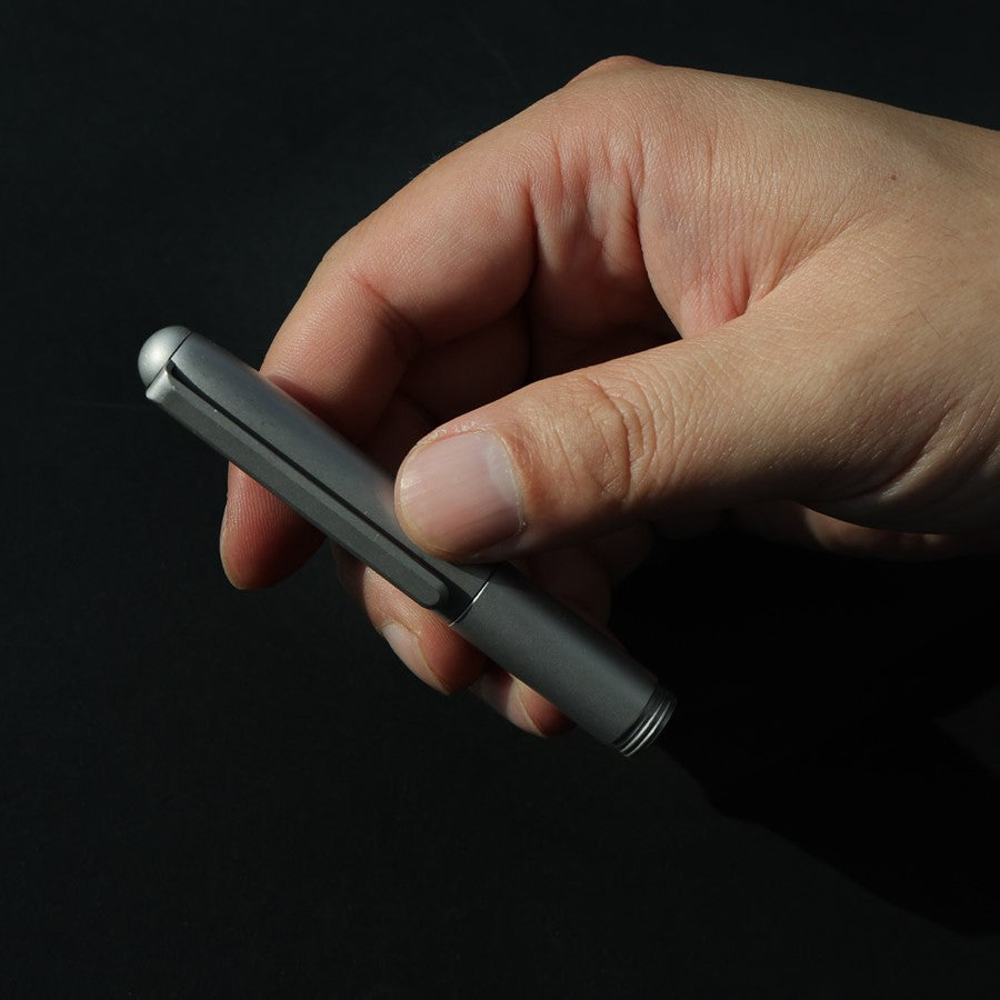 RocketInk Titanium Pocket Pen: Ballpoint & Fountain Options