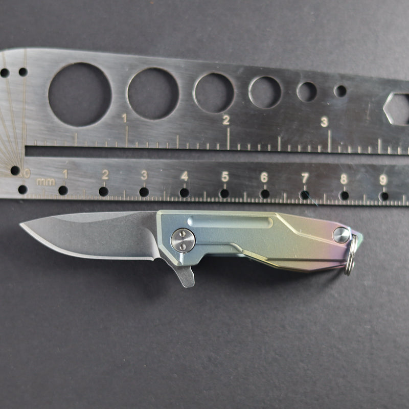 Talon-X Titanium Speedster: Ultra-Portable Titanium Keychain Knife