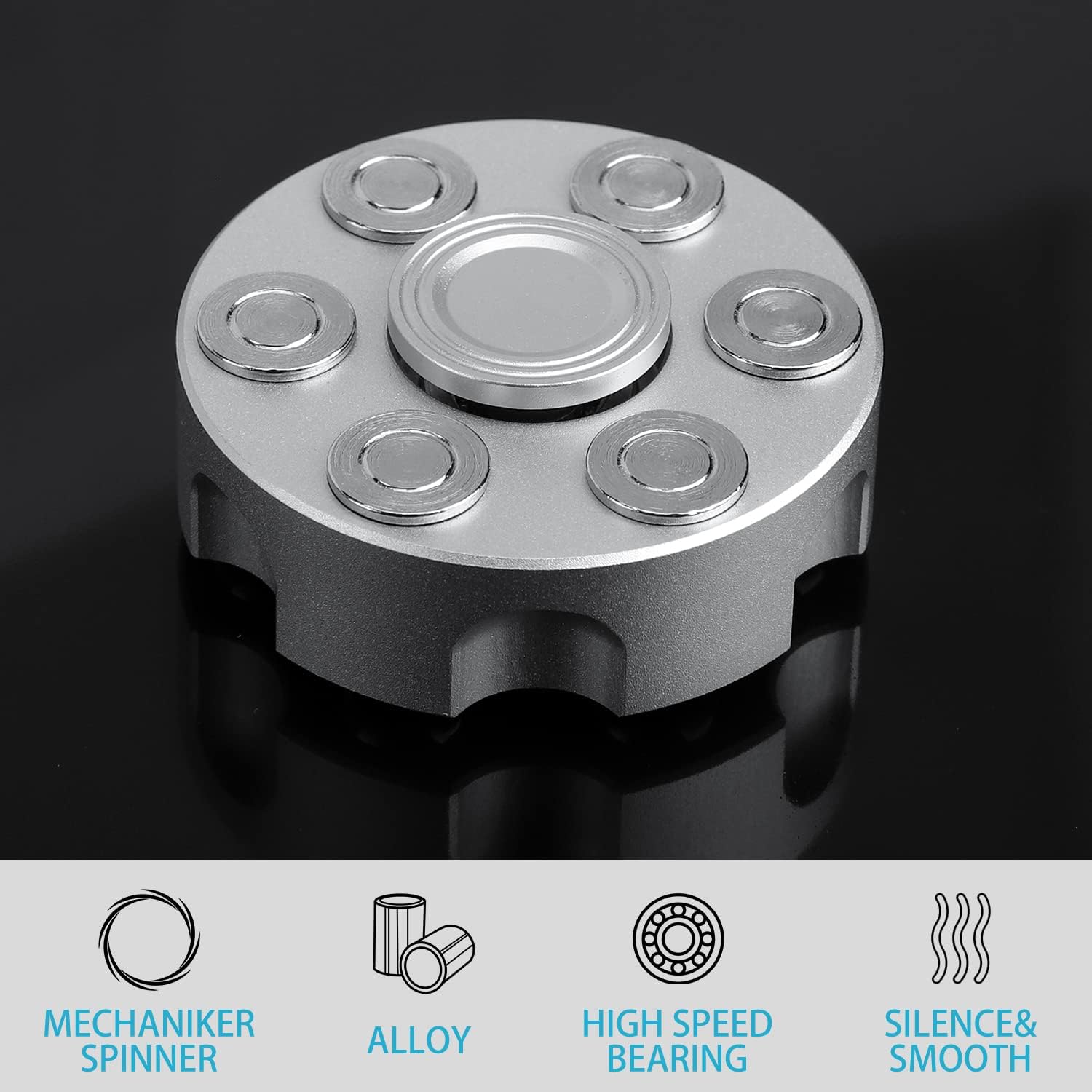 Spin Chamber：Metal plus fidget spinner
