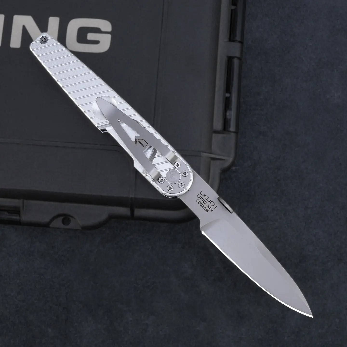 Suit Thug Folding Knife - N690 Steel | Aluminum Handle