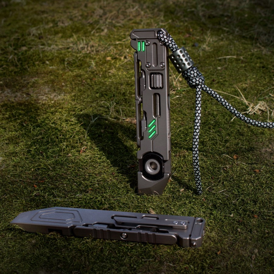 The PryMax 2.0: All-In-1 Titanium Multi-function Pry Bar