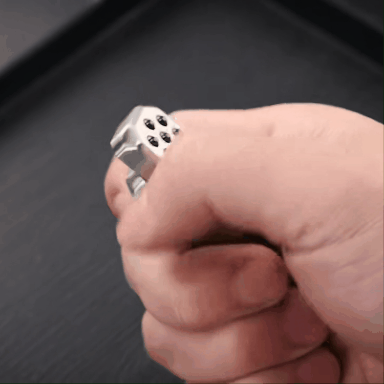 Bumpy Buddy：Metal Fidget Haptic Slider