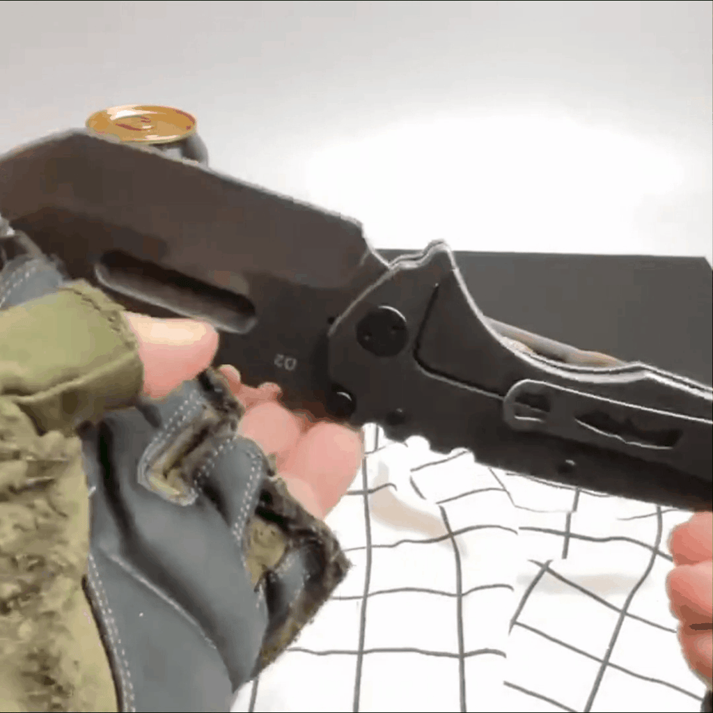 Iron Machete:  Outdoor Adventure Portable Folding Knife