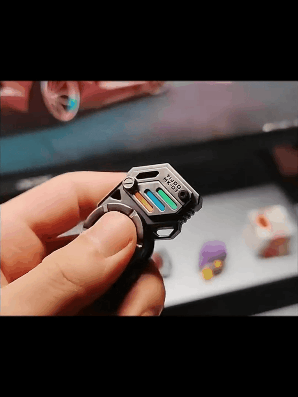 CosmoGlow: The Ultimate Glow-in-the-Dark Metal Fidget Spinner