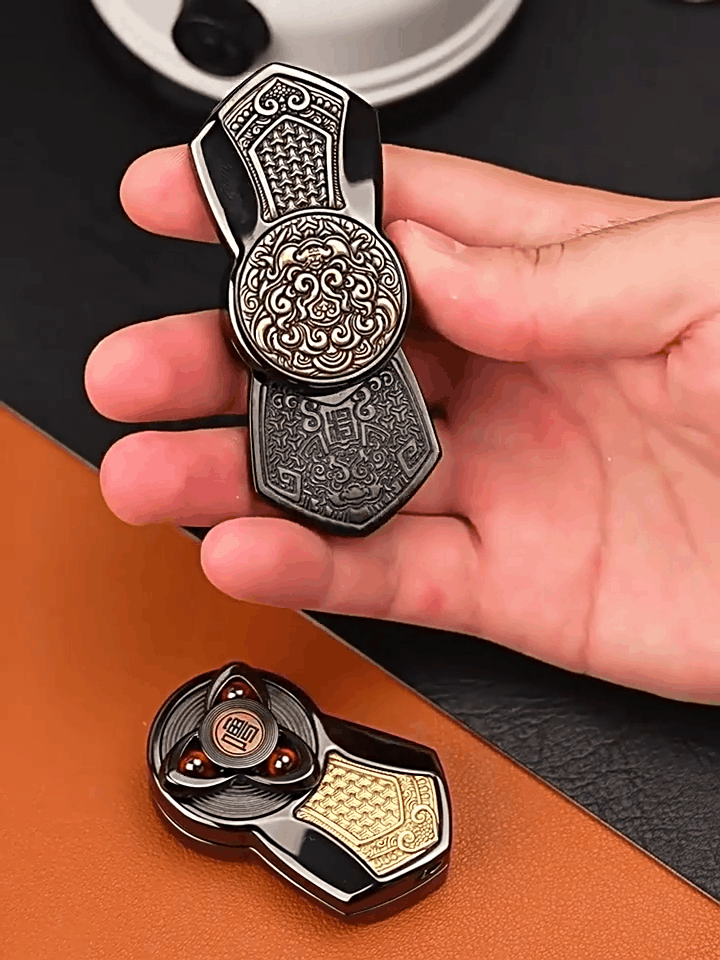 Arthur Tang's Rhythmic EDC Finger Push Toy with Snap