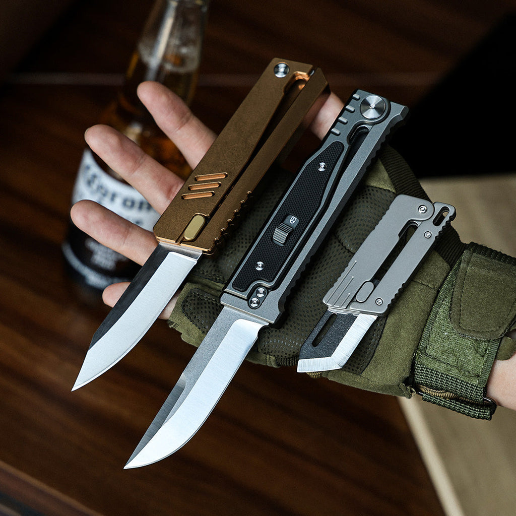 30% OFF! Gravity-Assisted Knife Set :3 Different Sizes for Versatile Use