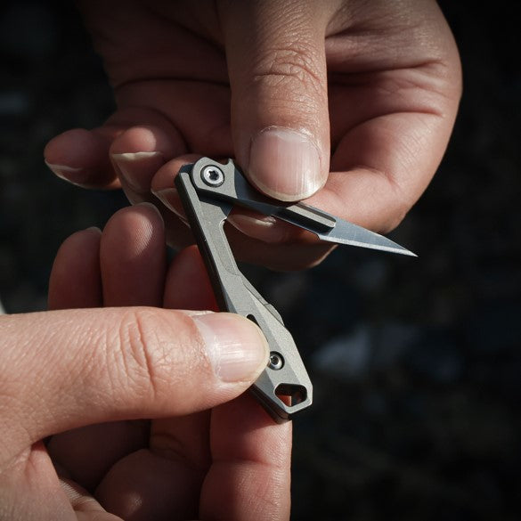 BladeNex: Titanium Micro Folding Scalpel Knife for EDC