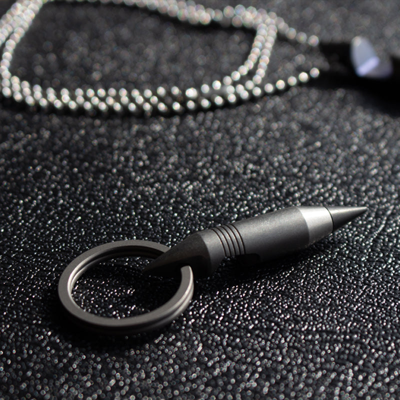 The Wolf Fang1.0: Titanium EDC Keychain Multitool