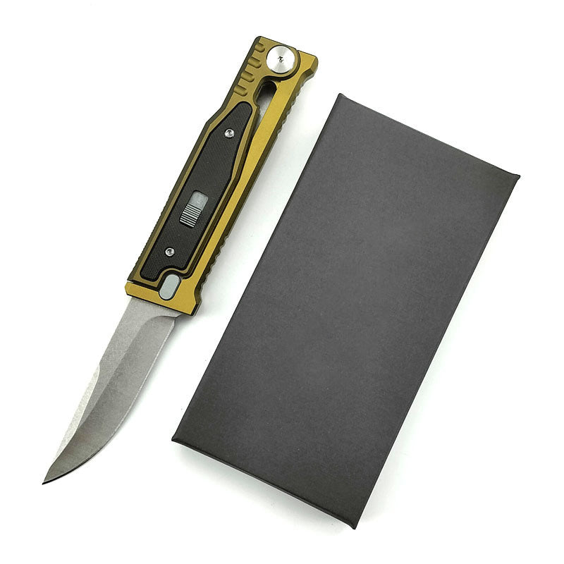 The ThornRazor – Gravity Knife with Selectable Blade Types | Aerospace Aluminum EDC Knife