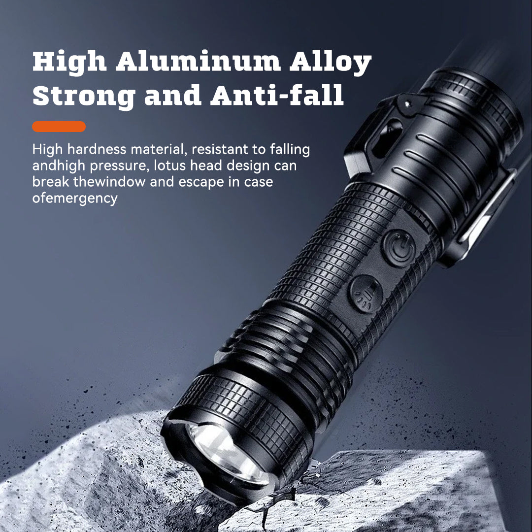 Triple-Thunder Dual Arc Lighter & 3 Lighting Modes Flashlight