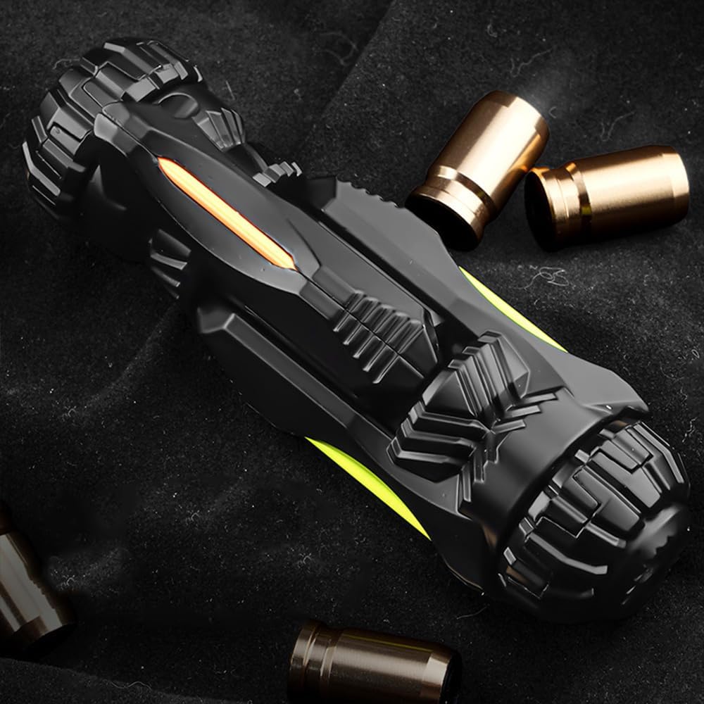 Vortex Blaster – Mini Alloy Pocket Blaster with Shell Ejection & Multi-Play Spin