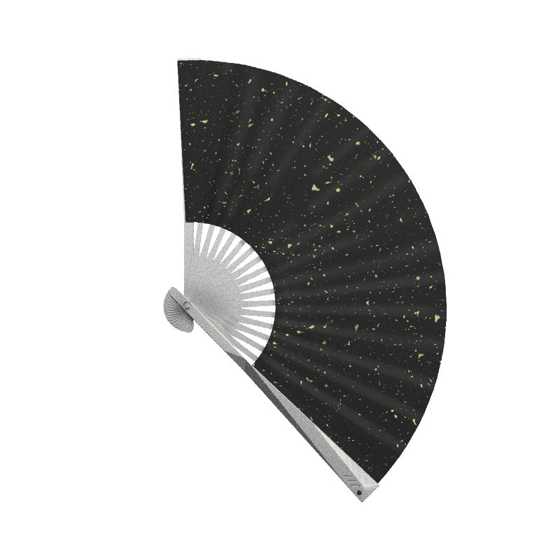 The Galaxy: Titanium EDC Kung Fu Folding Fan// Emergency Tool