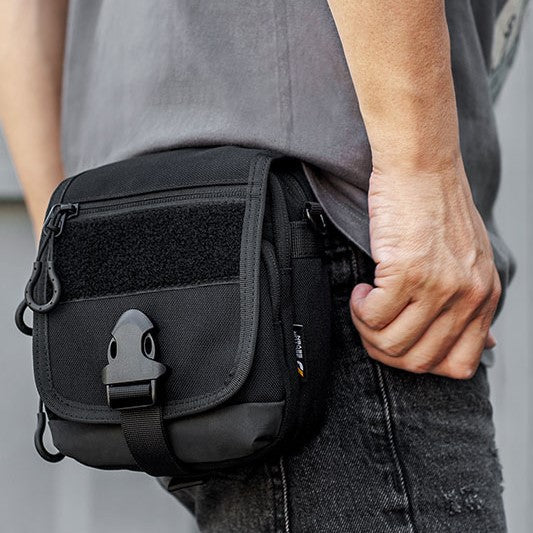 Tactical Raccoon Bag: Multi-Functional Storage - Crossbody & Waist Pack