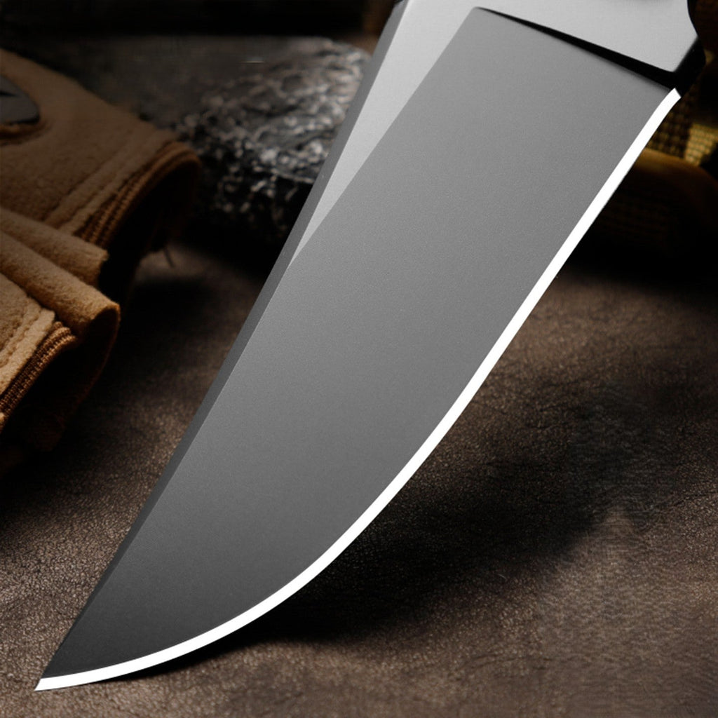 IronClad 80CRV2 Tactical Fixed Blade Knife — Full-Tang Survival Knife with G10 Handle