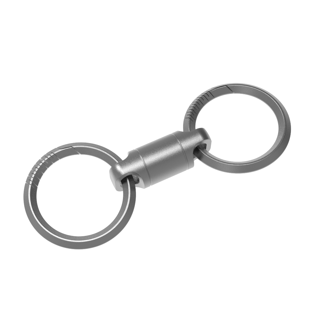 SnapCut, Magnetic Titanium Quick Release Keychain Connector